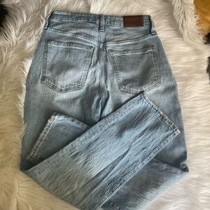 Madewell Women's Light Wash Straight Jeans